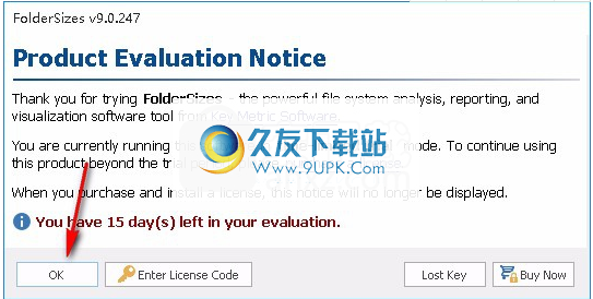 KeyMetricSoftwareFolderSizes