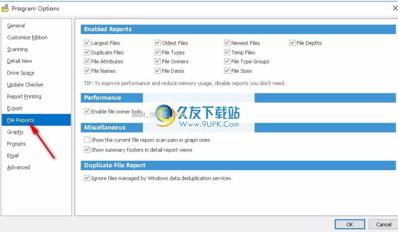 KeyMetricSoftwareFolderSizes