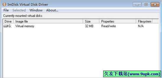 ImDisk Virtual Disk Driver [虚拟磁盘工具]