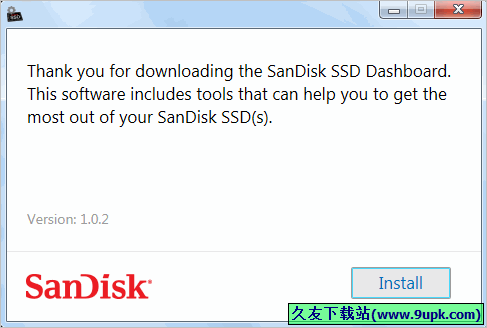 闪迪SSD Dashboard仪表盘