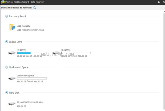 MiniTool Partition Wizard