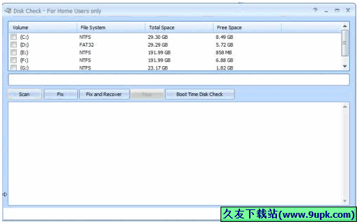 Puran Disk Check 免安装版[磁盘检测器]