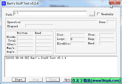 Barts Stuff Test 免安装版[u盘读写寿命检测器]