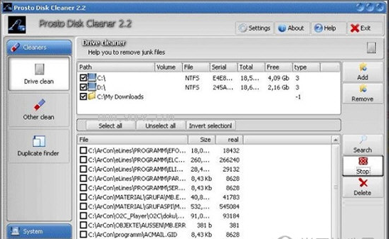 Prosto Disk Cleaner