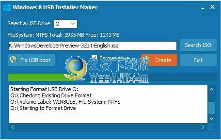 Windows USB Installer Maker下载免安装版_创建Windows 可启动U盘