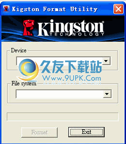Kingston Format Utility下载免安装版[金士顿u盘格式化工具]