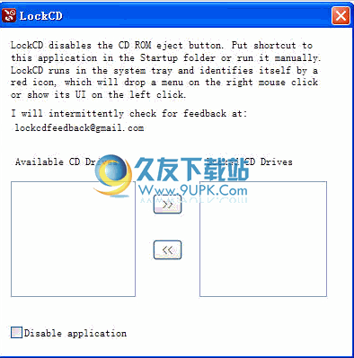 LockCD下载免安装版_光盘自动弹出按钮禁用软件