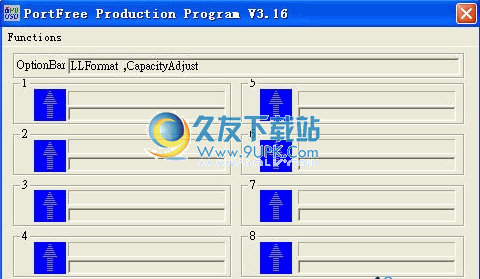 portfree production program下载汉化版[U盘烧录修复软件]