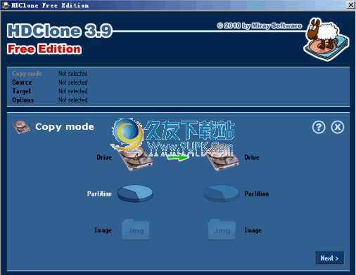 HDClone Free Edition 英文版[硬盘拷贝工具]