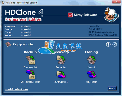 【硬盘复制软件】Miray HDClone Professional下载V英文版
