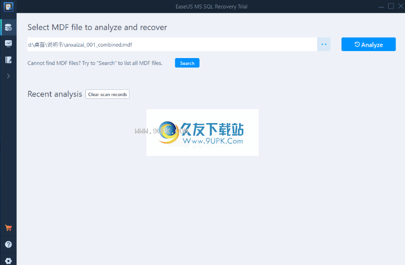 EaseUSMSSQLRecovery