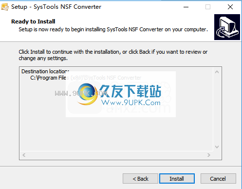SysToolsNSFConverter