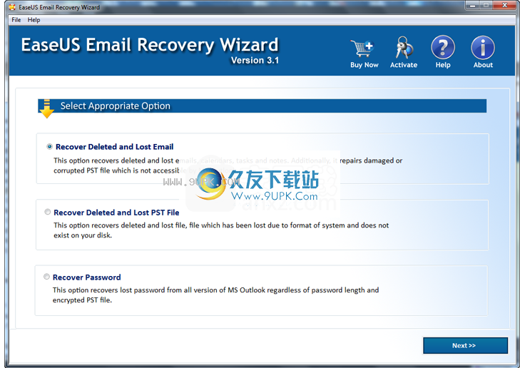 EaseUSEmailRecoveryWizard