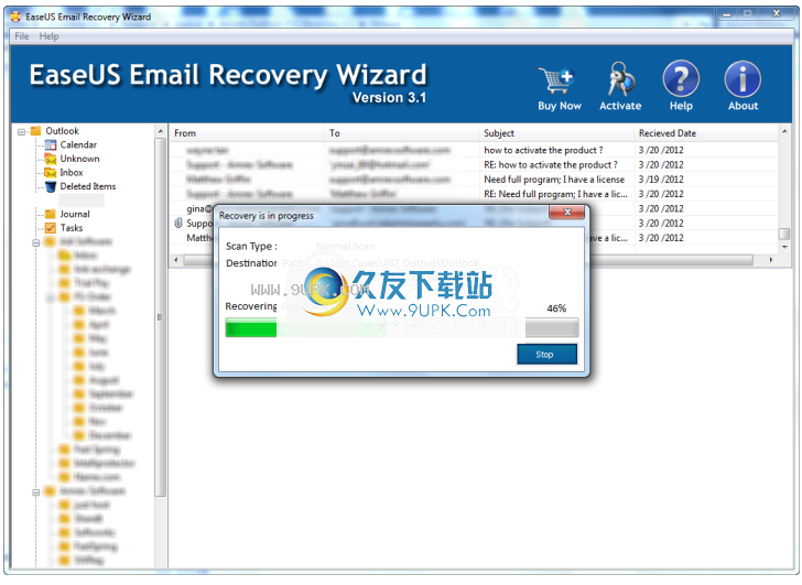 EaseUSEmailRecoveryWizard