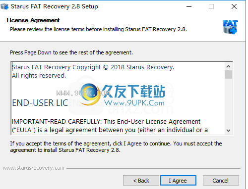 StarusFATRecovery
