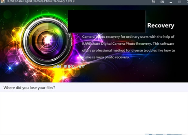 IUWEshare Digital Camera Photo Recovery