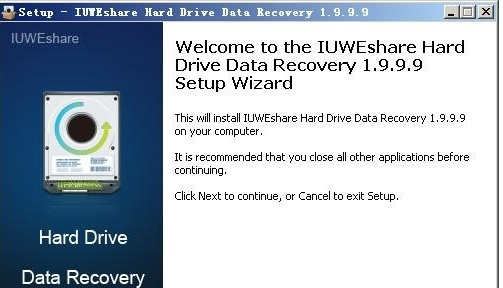 IUWEshareFree External Drive Data Recovery