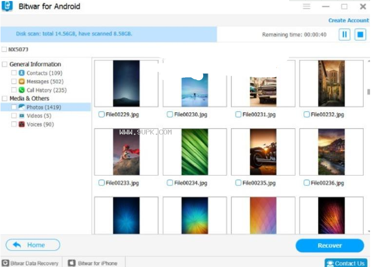 Bitwar Android Data Recovery