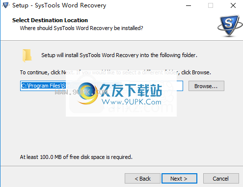 SysToolsWordRecovery