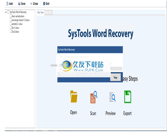 SysToolsWordRecovery