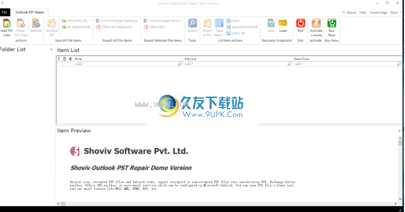 ShovivOutlookPSTRepair