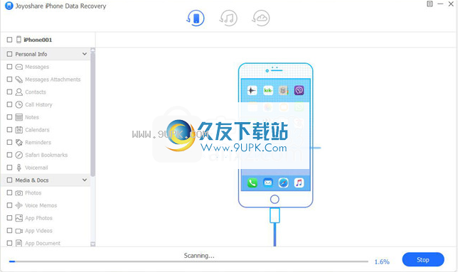 JoyoshareiPhoneDataRecovery