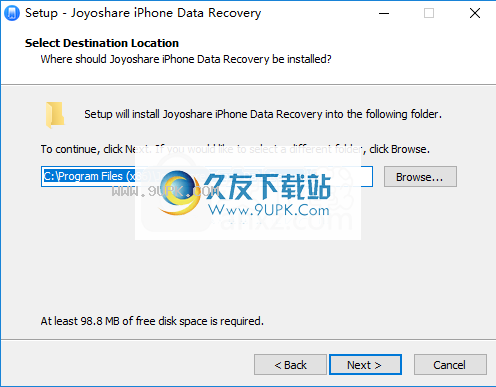 JoyoshareiPhoneDataRecovery