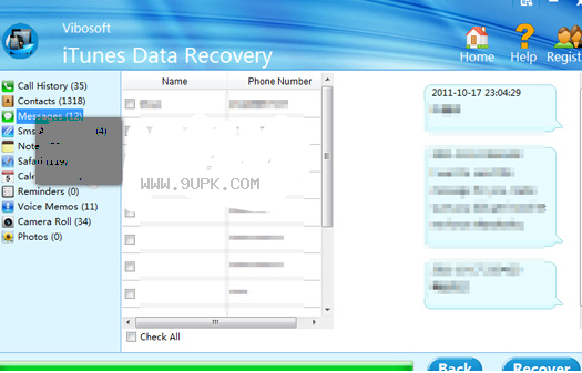 Vibosoft iTunes Data Recovery