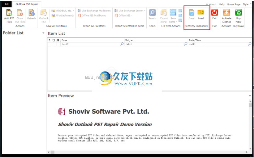 ShovivOutlookPSTRepair