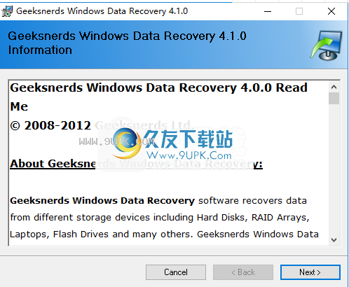 GeekSnerdsWindowsDataRecovery
