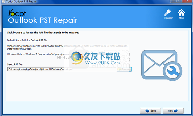 YodotOutlookPSTRepair
