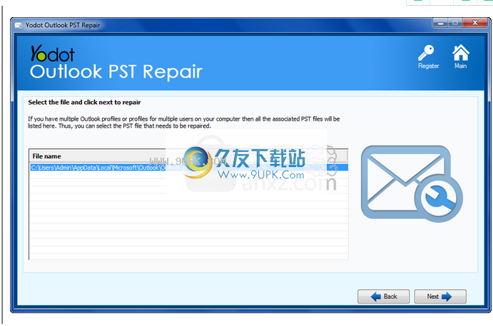 YodotOutlookPSTRepair