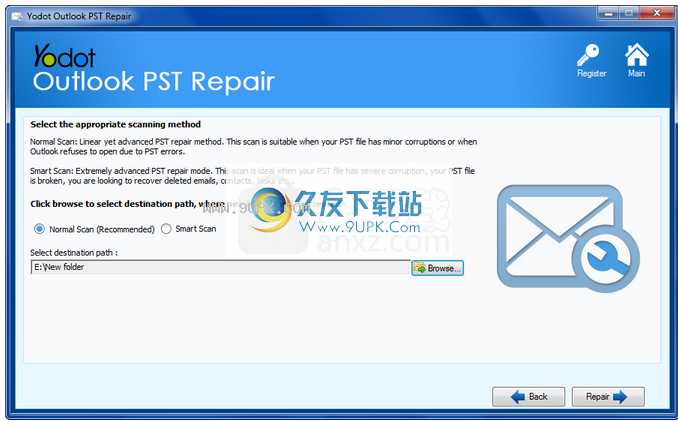 YodotOutlookPSTRepair