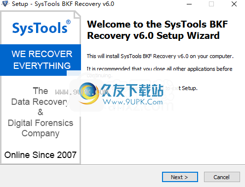 SysToolsBKFRepair