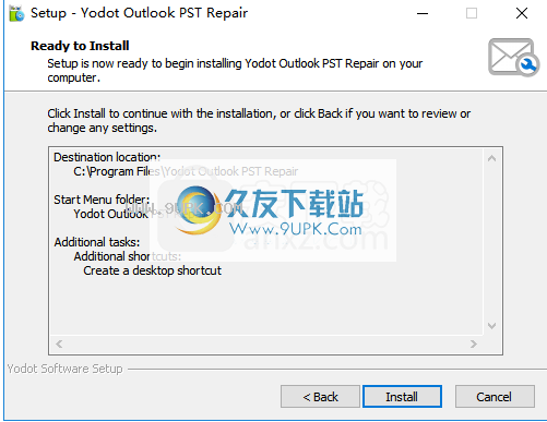 YodotOutlookPSTRepair