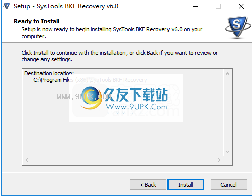 SysToolsBKFRepair