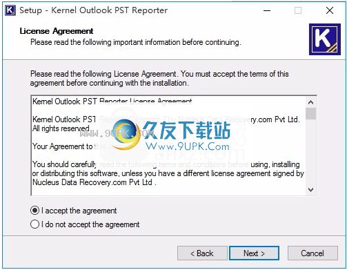 KernelOutlookPSTReporter