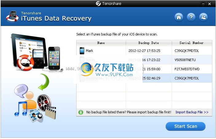 TenorshareiTunesDataRecovery