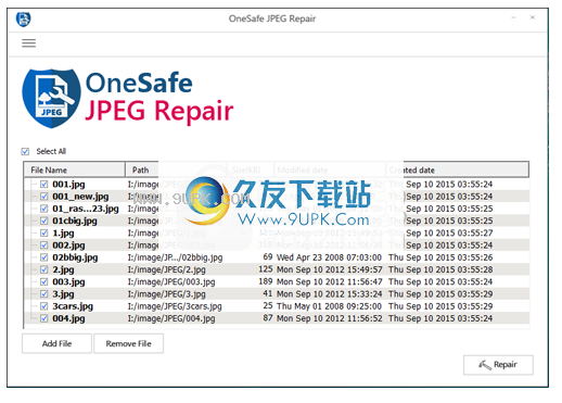 OneSafeJPEGRepair