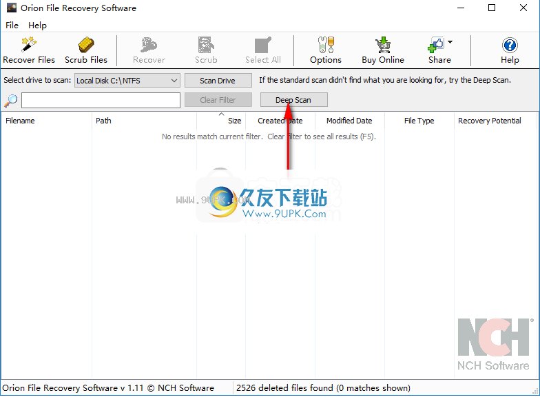 OrionFileRecovery