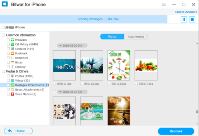 Bitwar iPhone Data Recovery