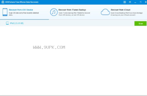 IUWEshare Free iPhone Data Recovery