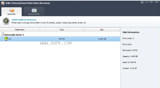 iLike External Hard Drive Data Recovery