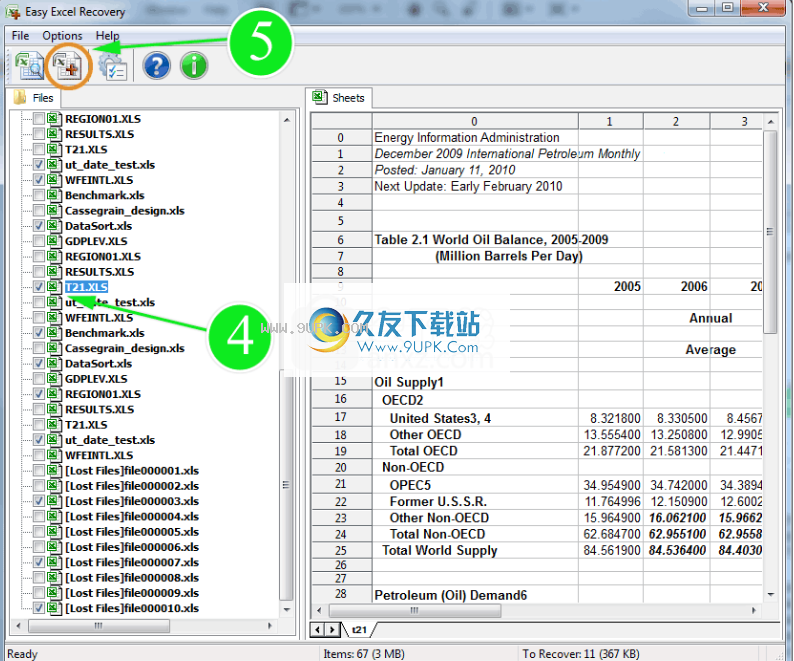 Easy Excel Recovery