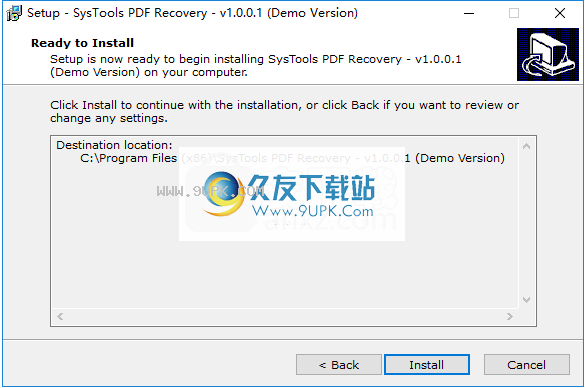 SysToolsPDFRepair