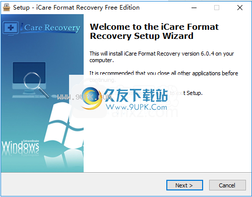 iCareFormatRecovery