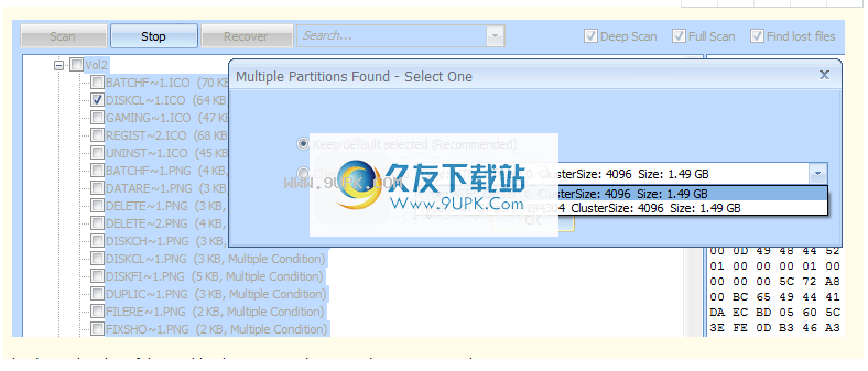 puran file recovery
