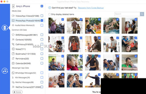TogetherShare iPhone Data Recovery