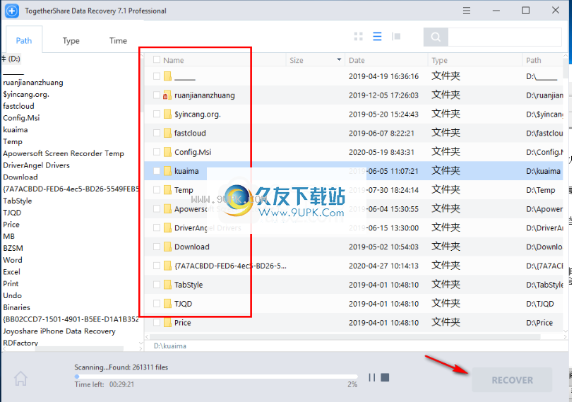 TogetherShareDataRecoveryPro