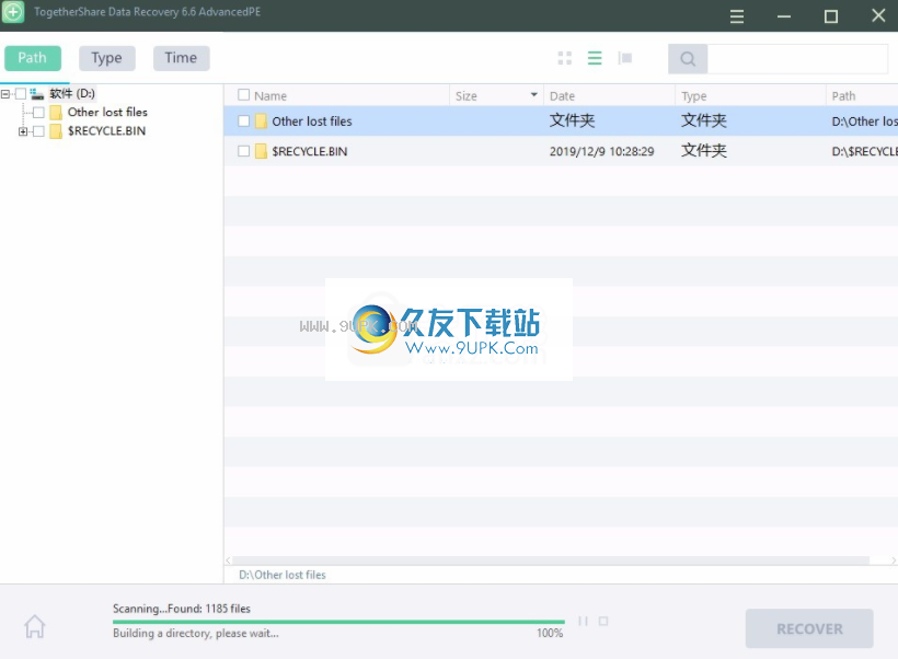 TogetherShare Data Recovery截图1